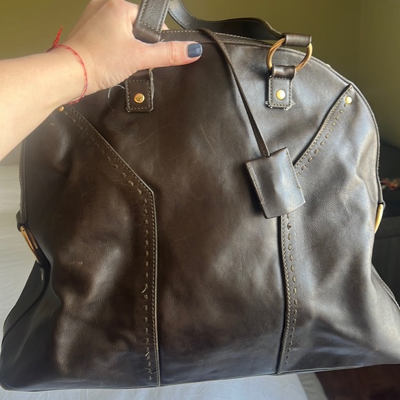- LARGE YSL Muse Bag in Dark olive green - Picture 2 of 11